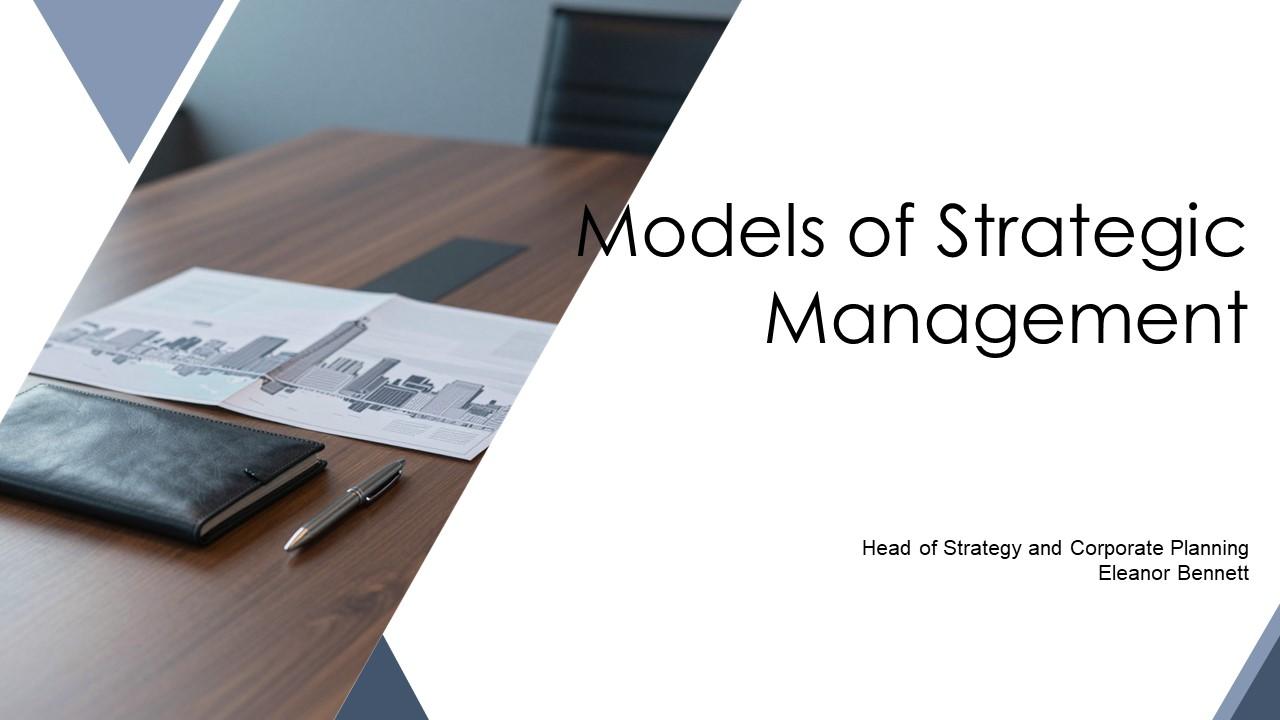 Models Of Strategic Management PPT Mockup VM
