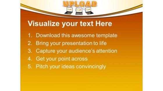 multiple_wired_to_upload_internet_powerpoint_templates_and_powerpoint_themes_0612_text.jpg