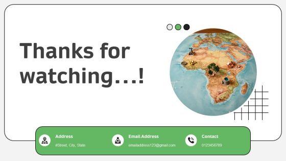 Natural Resources Map Of Africa PPT Demonstration VM