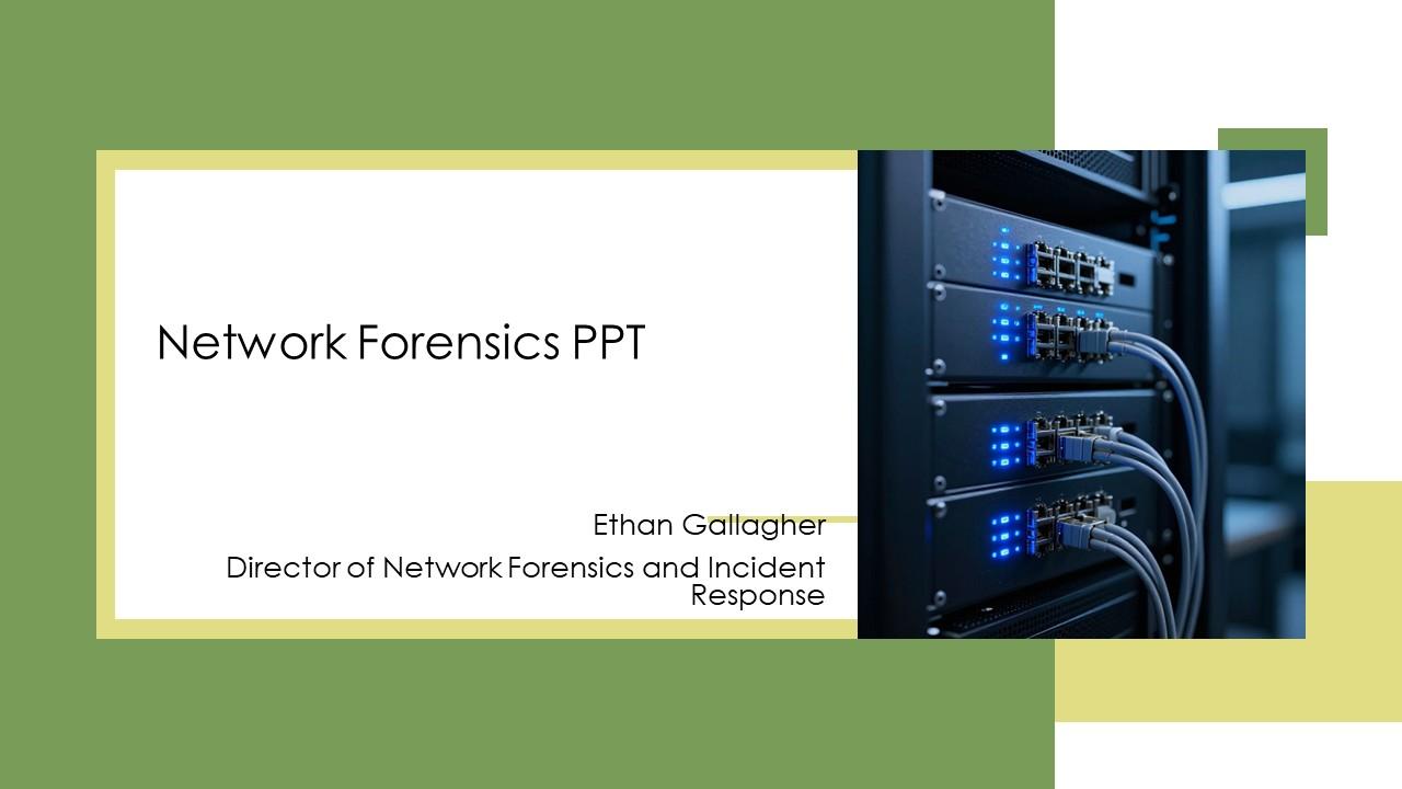 Network Forensics PPT Example VM