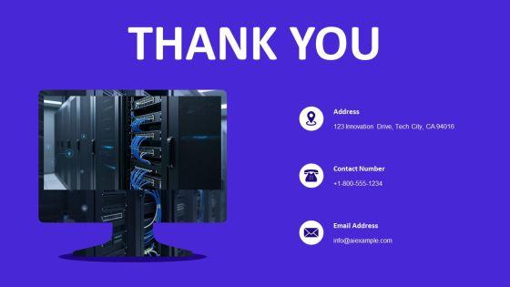 Network Security Visualization PPT Template VM