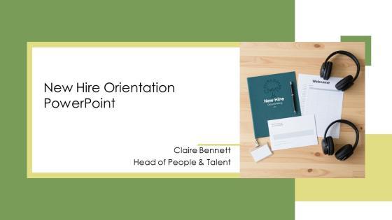 New Hire Orientation PPT Sample VM