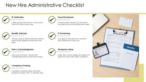 New Hire Orientation PPT Sample VM