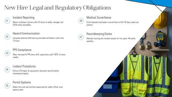 New Hire Safety Orientation PPT PowerPoint VM