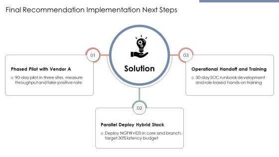 Next Generation Firewall Comparison PPT Summary VM