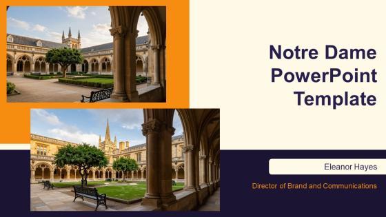 Notre Dame PPT Template VM