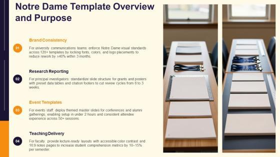 Notre Dame PPT Template VM