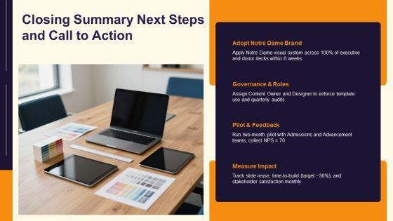 Notre Dame PPT Template VM