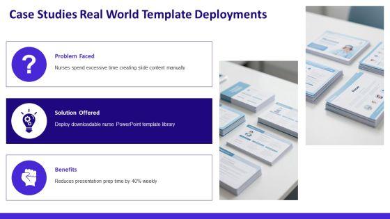 Nurse PowerPoint Template Free Download PPT Sample VM
