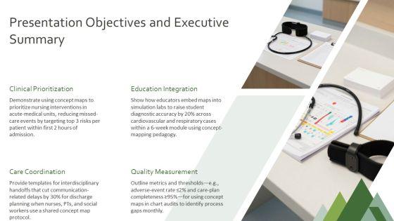 Nursing Concept Map PPT Template VM
