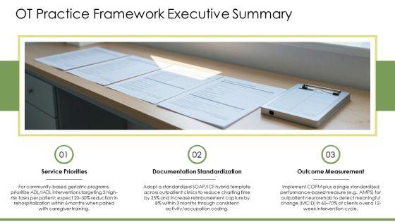 Occupational Therapy Practice Framework PDF PPT Designs VM