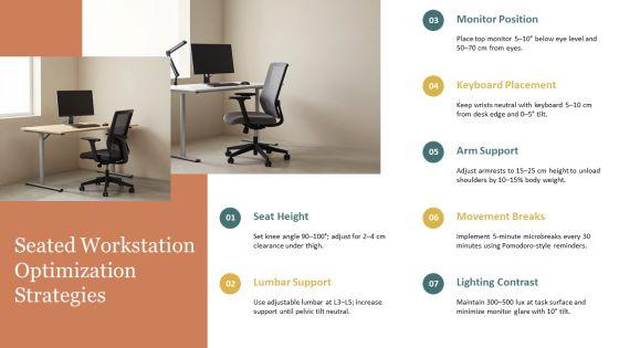 Office Ergonomics PPT Template VM