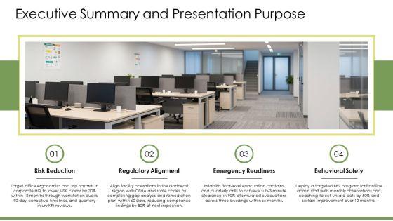 Office Safety PPT Designs VM