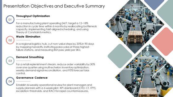 Operational Value Stream PPT Slides VM