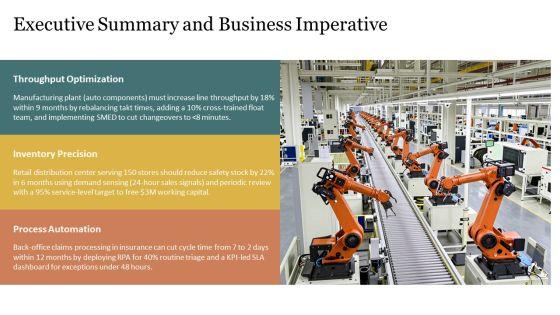 Operations Management For Operational Efficiency PPT PowerPoint VM