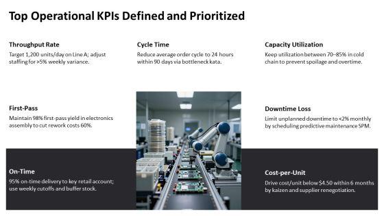 Operations Manager Key Performance Indicators PPT PowerPoint VM