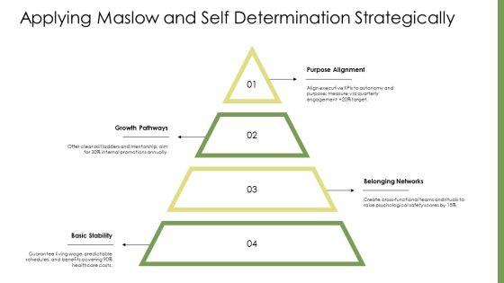 Organizational Behavior Motivation PPT Template VM