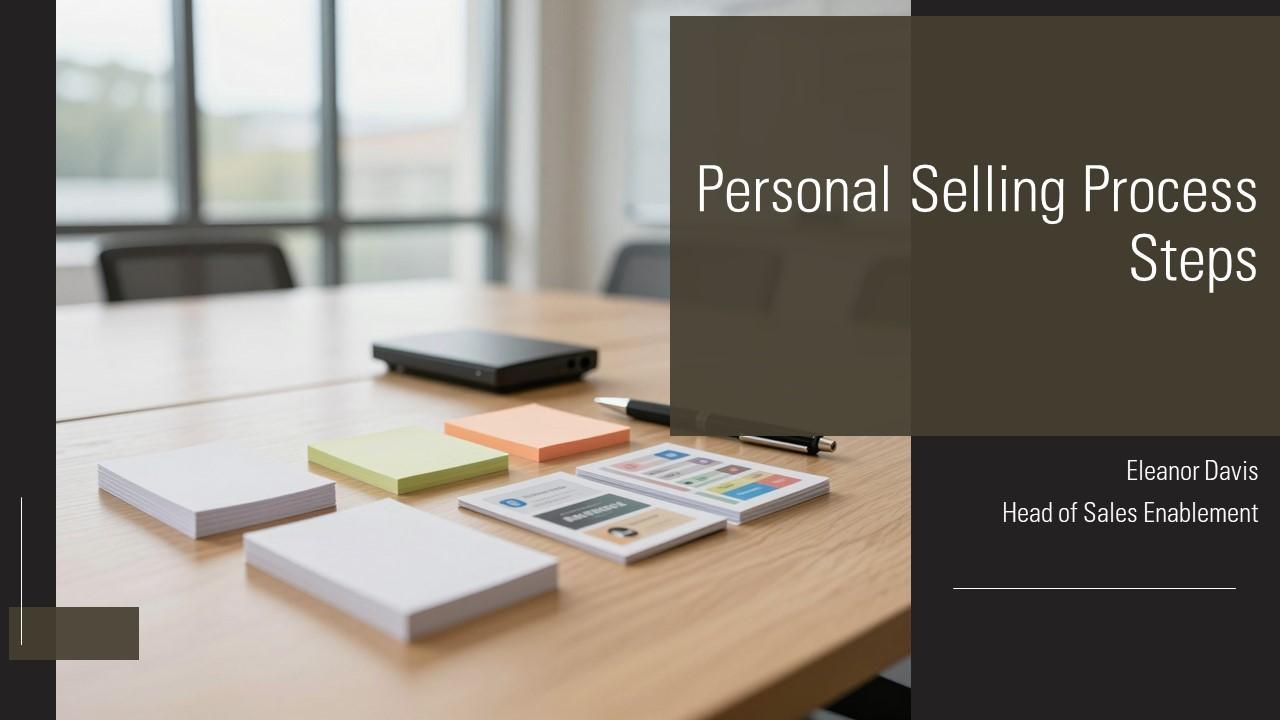 Personal Selling Process Steps PPT Example VM
