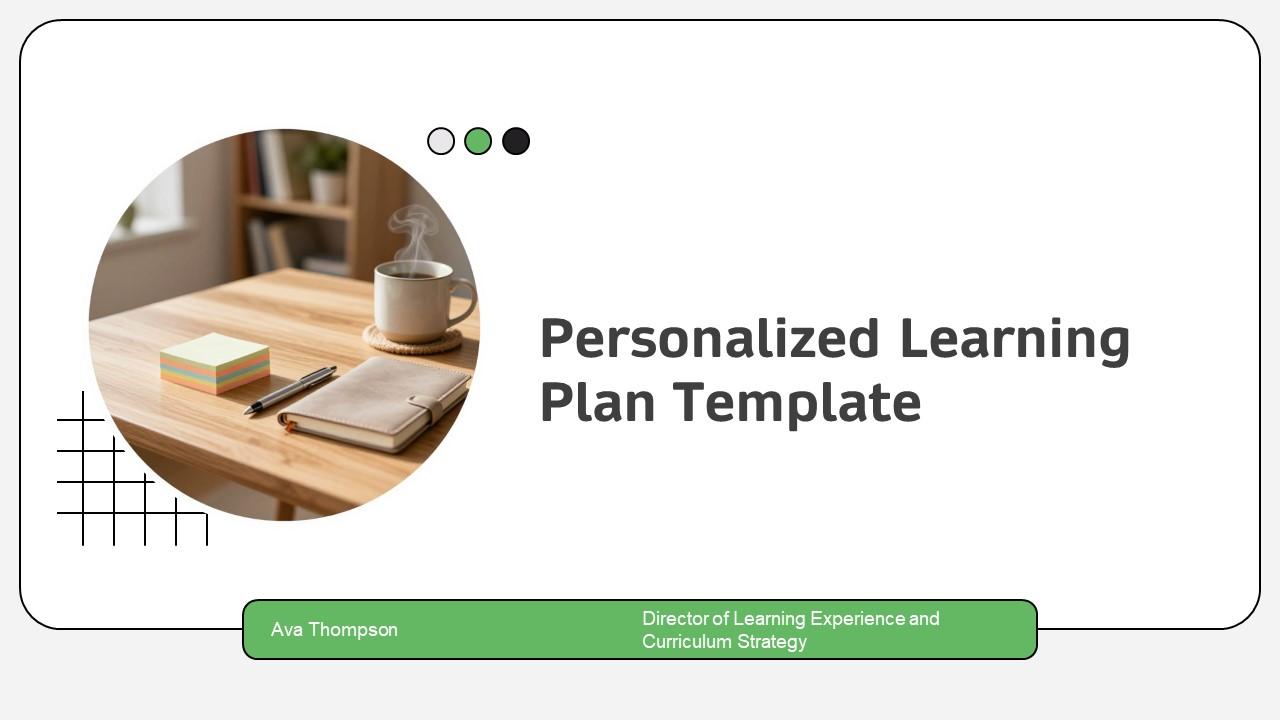 Personalized Learning Plan PPT Sample VM