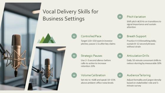 Persuasive Speaking PPT Mockup VM