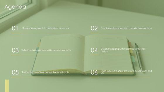 Persuasive Techniques PPT Mockup VM