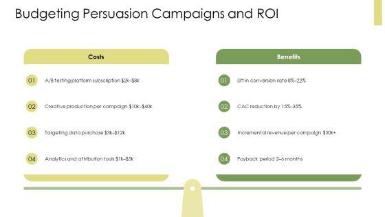 Persuasive Techniques PPT Mockup VM