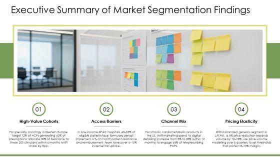 Pharmaceutical Market Segmentation PPT Example VM