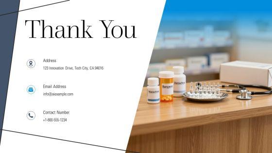 Pharmacy Services Business Plan PPT Template VM