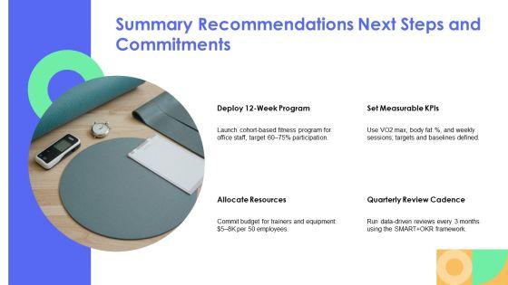 Physical Fitness PPT Summary VM