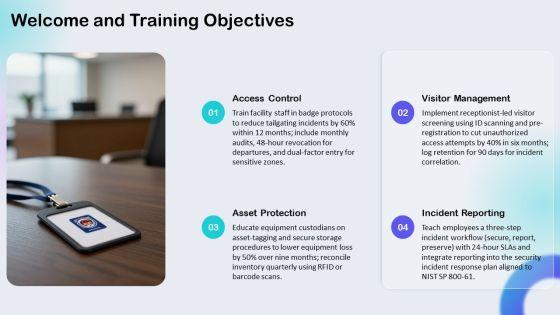 Physical Security Awareness Training PPT Information VM