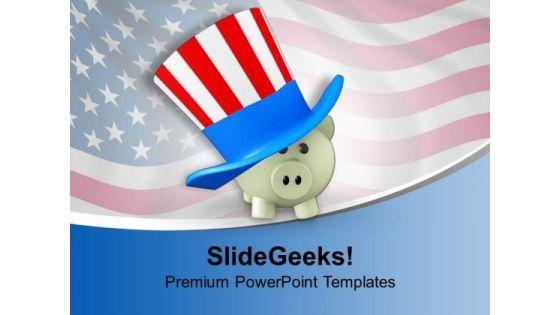piggy_wearing_patriot_hat_usa_crisis_powerpoint_templates_ppt_backgrounds_for_slides_0113_title.jpg