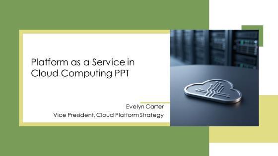 Platform As A Service In Cloud Computing PPT Graphics VM