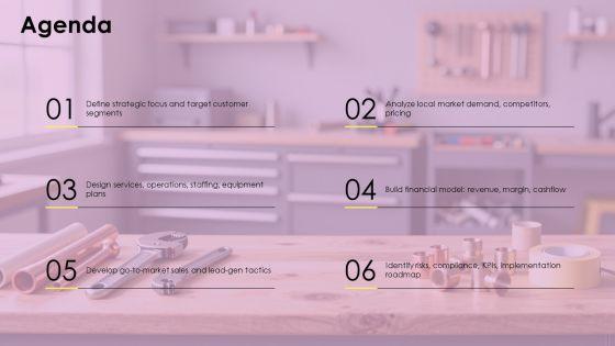 Plumbing Business Plan PPT PowerPoint VM