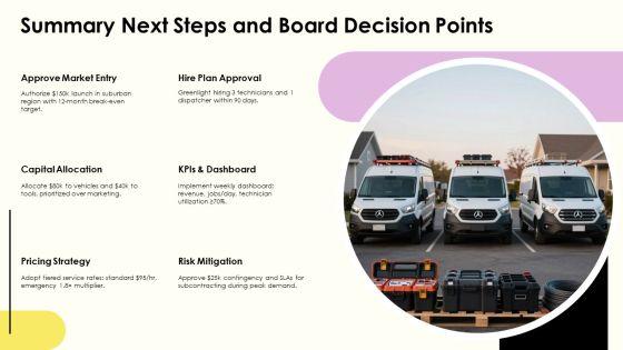 Plumbing Business Plan PPT PowerPoint VM