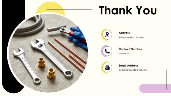 Plumbing Business Plan PPT PowerPoint VM