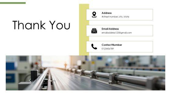 Power BI Manufacturing Dashboard PPT Designs VM
