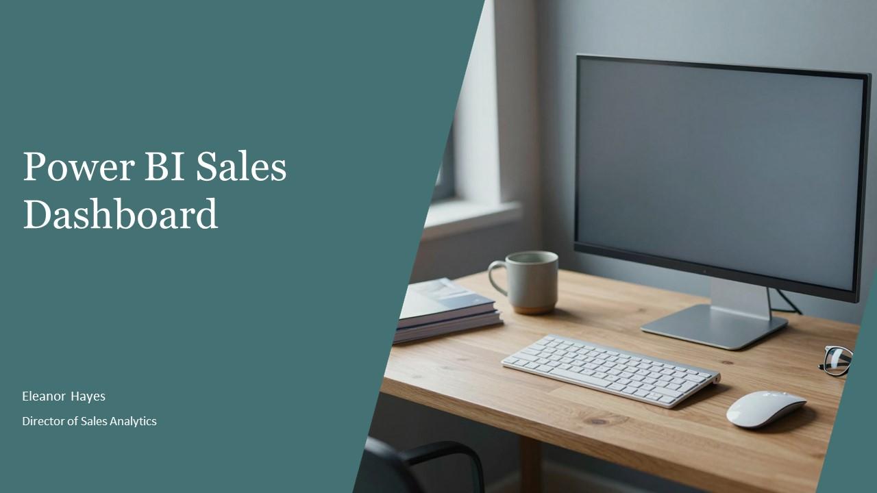 Power BI Sales Dashboard PPT Guidelines VM