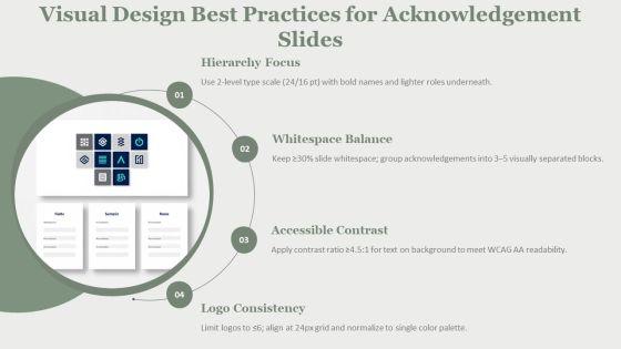 PowerPoint Acknowledgement PPT Outline VM
