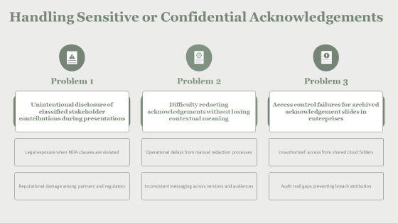 PowerPoint Acknowledgement PPT Outline VM