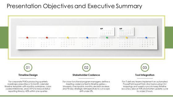 PowerPoint Calendar Timeline PPT Mockup VM