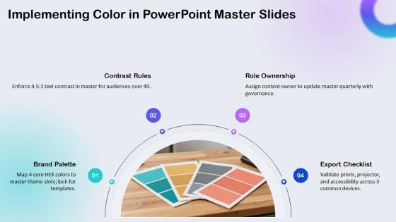 PowerPoint Color Schemes PPT Demonstration VM