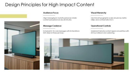 PowerPoint Digital Signage PPT Presentation VM
