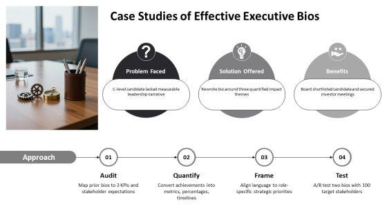 PowerPoint Presentation Biography PPT Summary VM