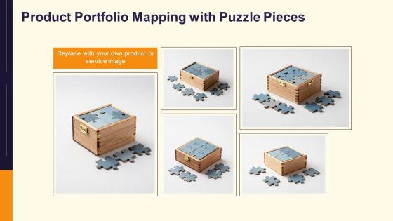 PowerPoint Puzzle Pieces Graphic PPT Structure VM