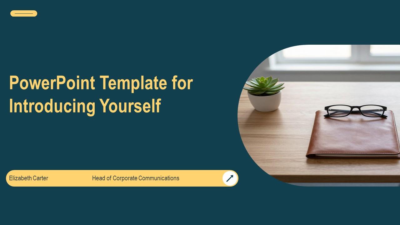 PowerPoint Template For Introducing Yourself PPT Information VM