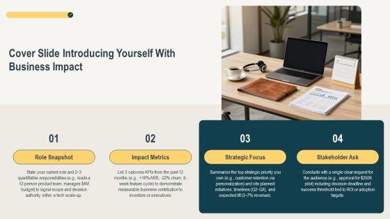 PowerPoint Template For Introducing Yourself PPT Information VM