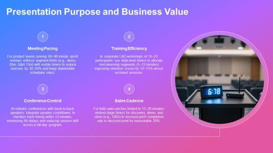 PowerPoint Timer PPT Graphics VM