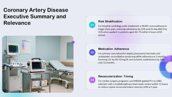 PPT On Coronary Artery Disease PPT Outline VM