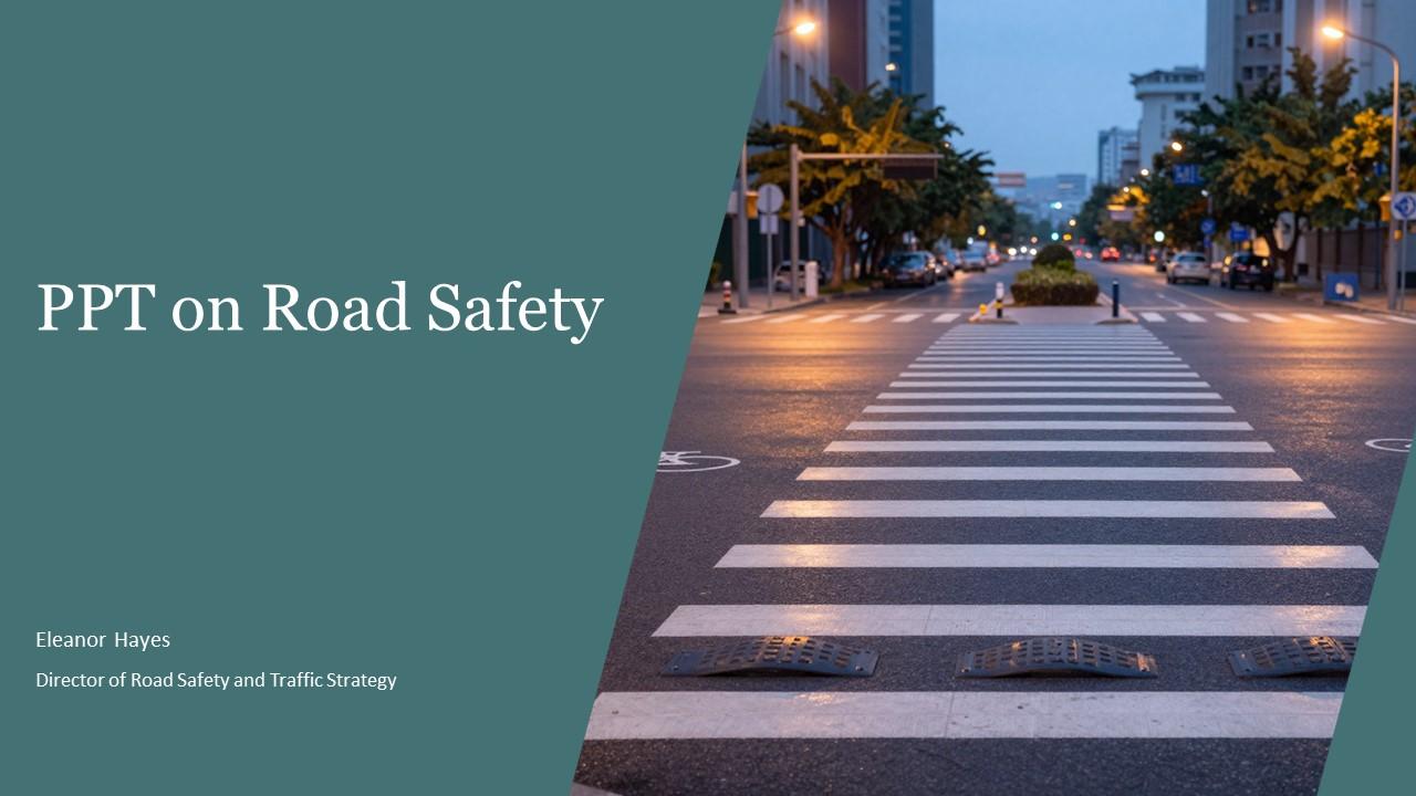 PPT On Road Safety PPT Example VM