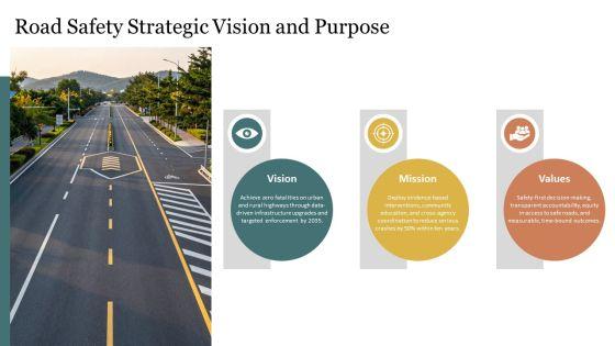 PPT On Road Safety PPT Example VM